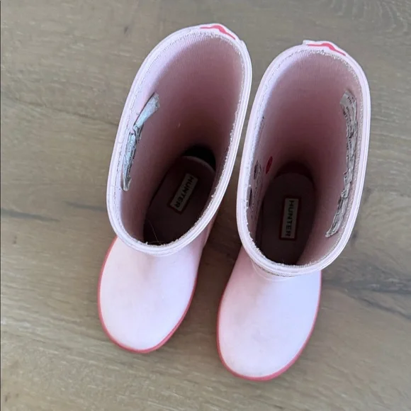 Hunter Blush Pink Waterproof Boots - Picture 5 of 5